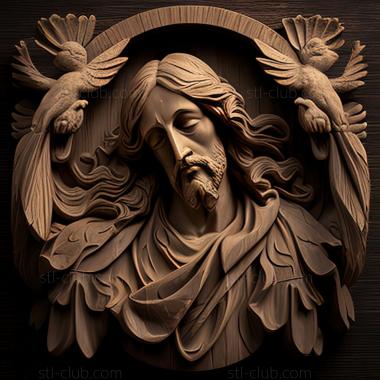 3D model st jesus (STL)